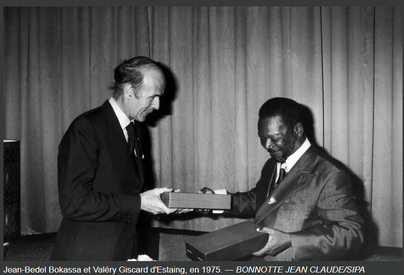 bokassa et giscard