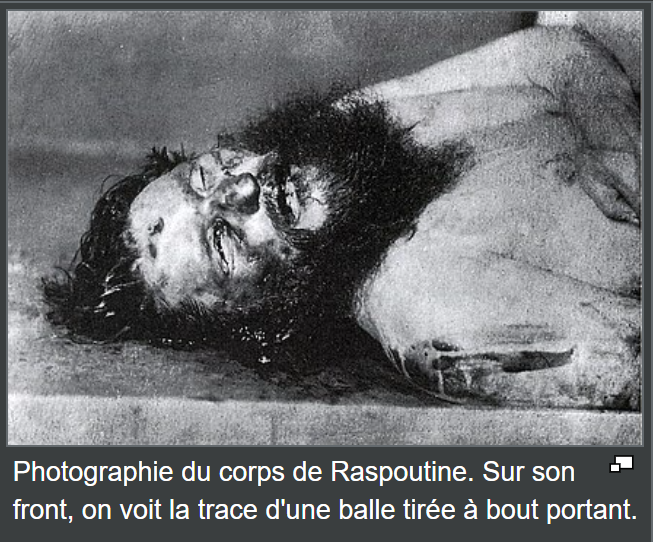 raspoutine mort