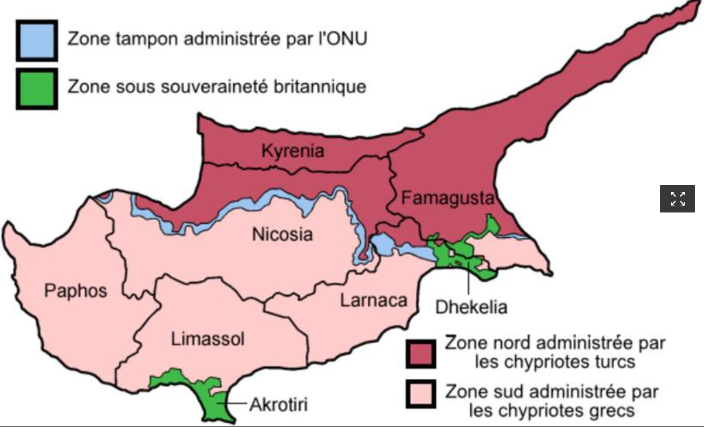 chypre divisé